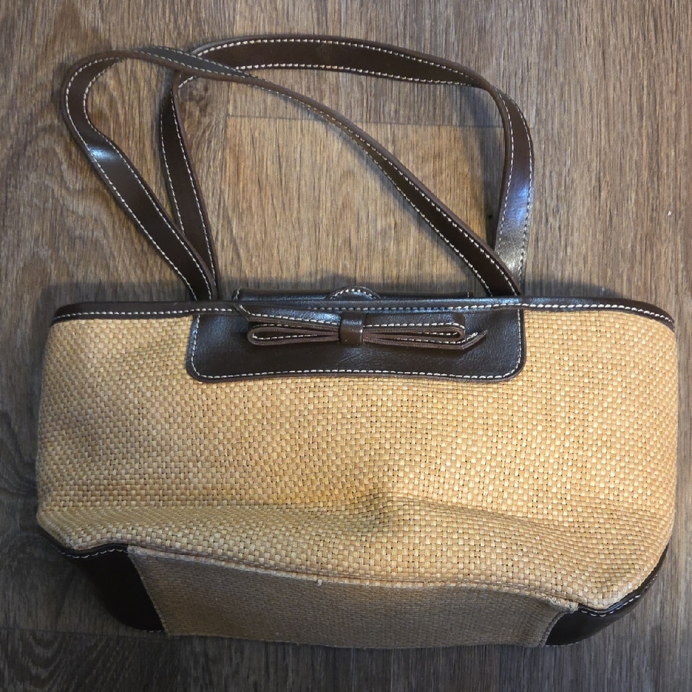 Chic Women's Tan and Brown Tote Bag